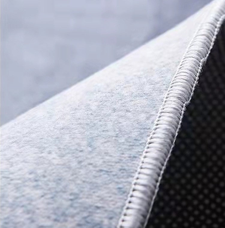 Runder Teppich, saugfähig, rutschfest