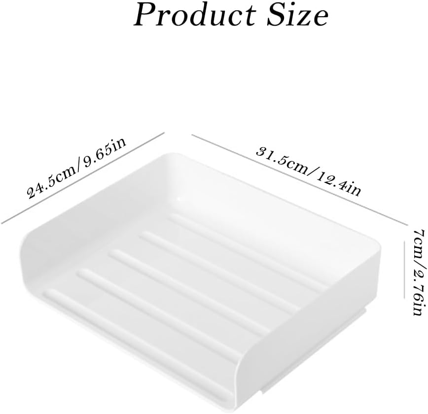 4-stufige stapelbare A4-Aktenablage, Briefablagen-Organizer, Schreibtisch-Ordnungshelfer