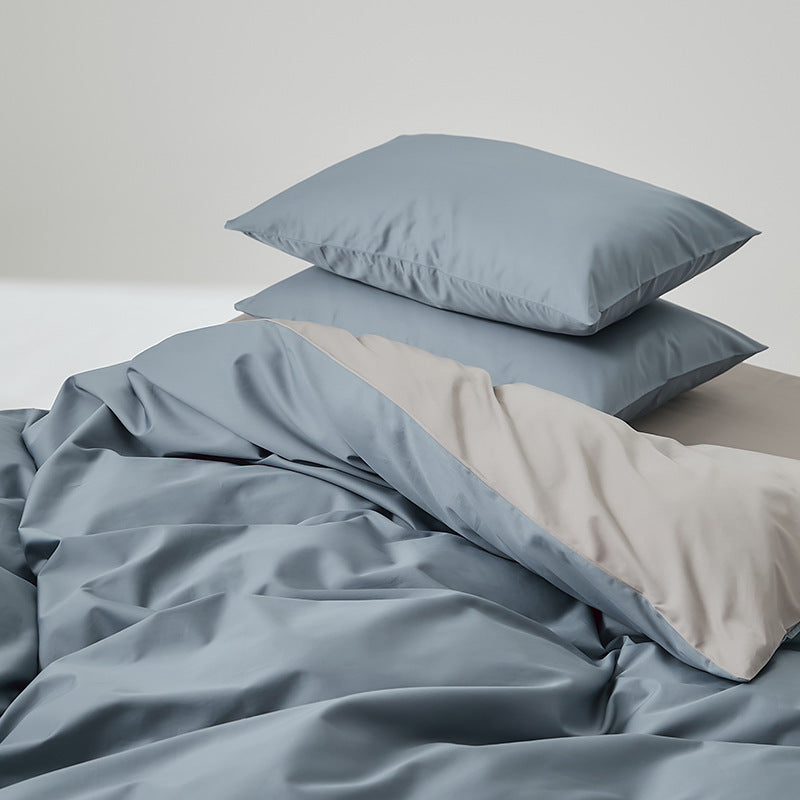 Vierteiliges Bettset Einfacher Stil